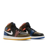 Air Jordan 1 Mid MMD GS 'MultiGrid'