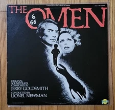 The Omen 666 Soundtrack Vinyl LP Record ORIG BJL 11888 1976 Tattoo  NM-