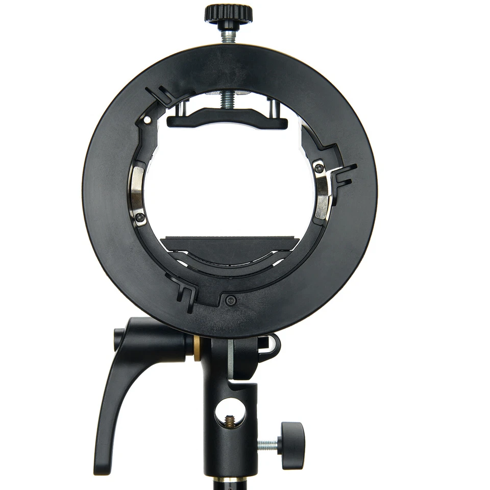US Godox 2* S2 Speedlite Bracket for Godox AD200Pro AD400Pro V1 Round Head Flash - Image 3 of 4