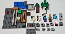 Lego Minecraft Lot Weapons Accessories extras