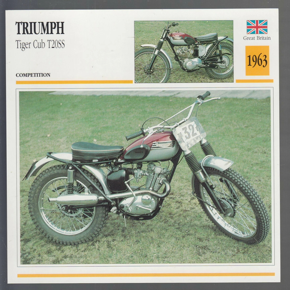Triumph tiger cub 200 outlet