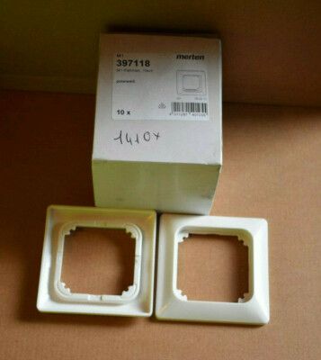 Merten Sistema M Telaio 1-fach Bianco Polare Lucido