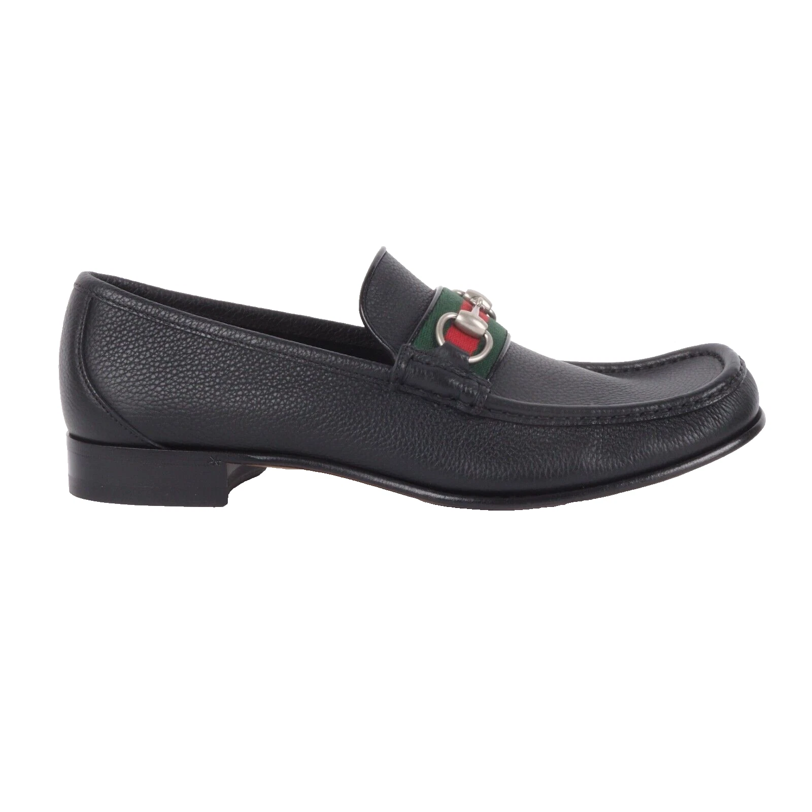 Mocassins GUCCI Horsebit Kefar 673819 mocassins en cuir de luxe NEUF EU44 OP :