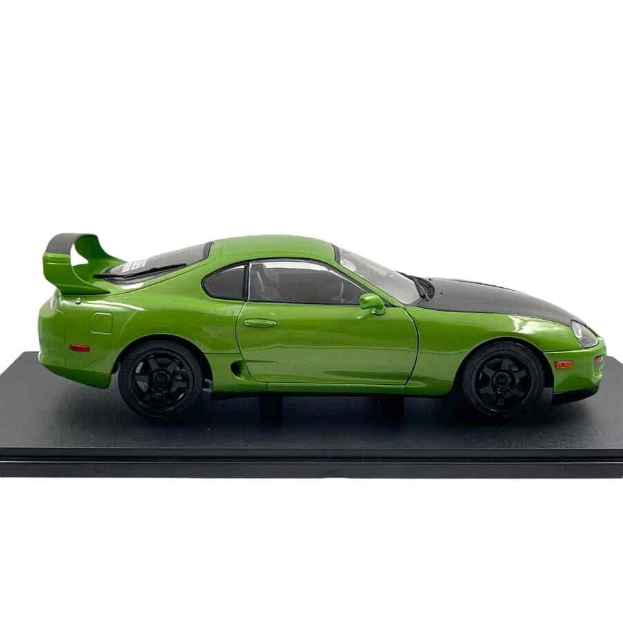 Modellino Auto Solido 1/18 Toyota Supra MK4 A80 Solido Works Green 1993 - Immagine 4 di 4