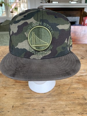 golden state warriors camo hat