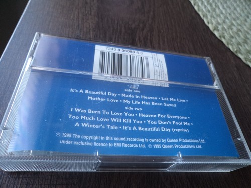 Queen - Made In Heaven - Cassette Tape Album - 1995 Tested Excellent Condition - Picture 2 of 3