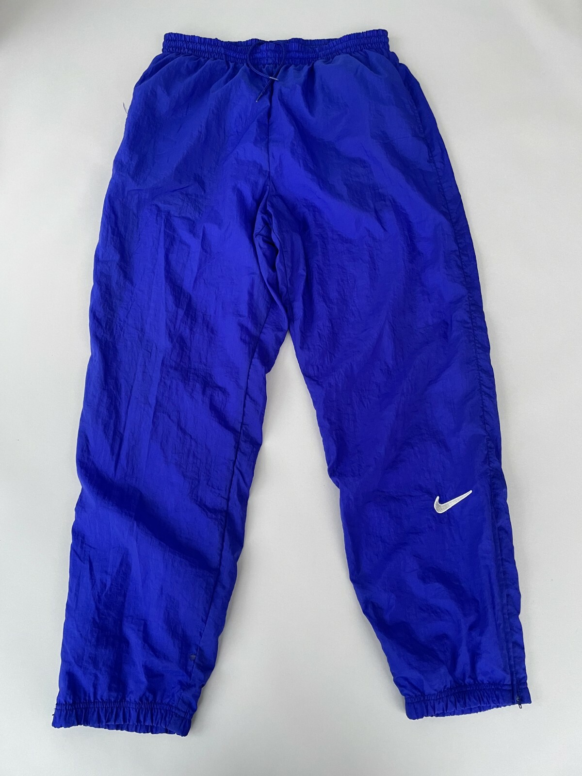 Nike Vintage Mens Nylon Track Pants XL Tracksuit Bott… Gem