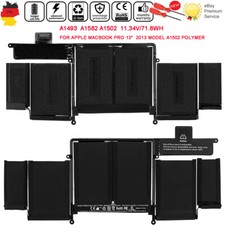 BATTERIA per Apple MacBook Pro 13" Retina A1493 A1502 (fine 2013 metà 2014)