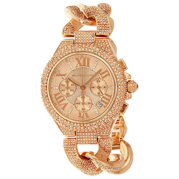 Michael Kors Camile Rose Gold Rose Gold Dial Stainless Steel  display picture 3