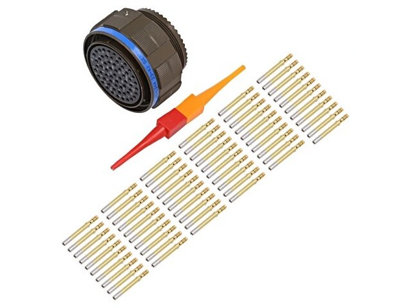 D38999/26WJ61SN Steckverbinder: Rund D38999 Serie Iii Stecker Weiblich Pin: 61 A-image