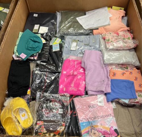 Wholesale Liquidation Lot 60 Pcs Clothing Shoes Mixed Box, TARGET, ALL NEW