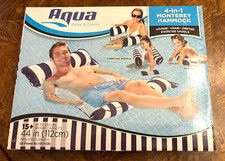 Aqua Leisure 4-in-1 Monterey Hammock Pool Float/Water Hammock