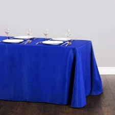 Rectangle Tablecloth Table Cover Party Wedding Linen