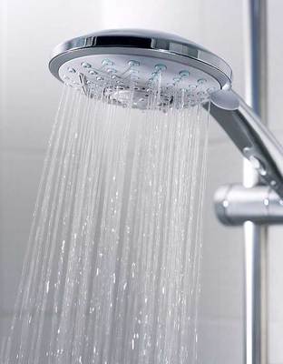 Duschbrause Aus Edelstahl - Hochdruck Brausekopf Mit 3 Massagemodi