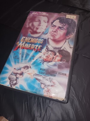 Enemigos A Muerte Vhs Edicion Original Pelicula Mexicana Cine Mexicano Vhs