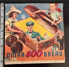 Original Vintage 1938 OMAR 800 Bread Promotio...