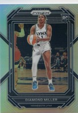 2023 Panini Prizm WNBA DIAMOND MILLER RC ROOKIE #134 SILVER PRIZM LYNX