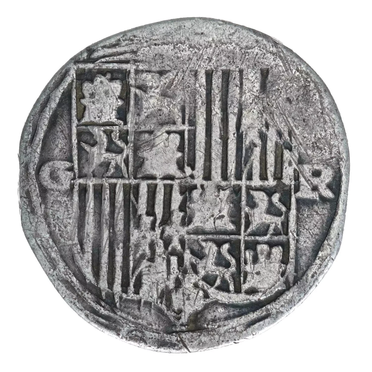 Silver Real Spanish Coins