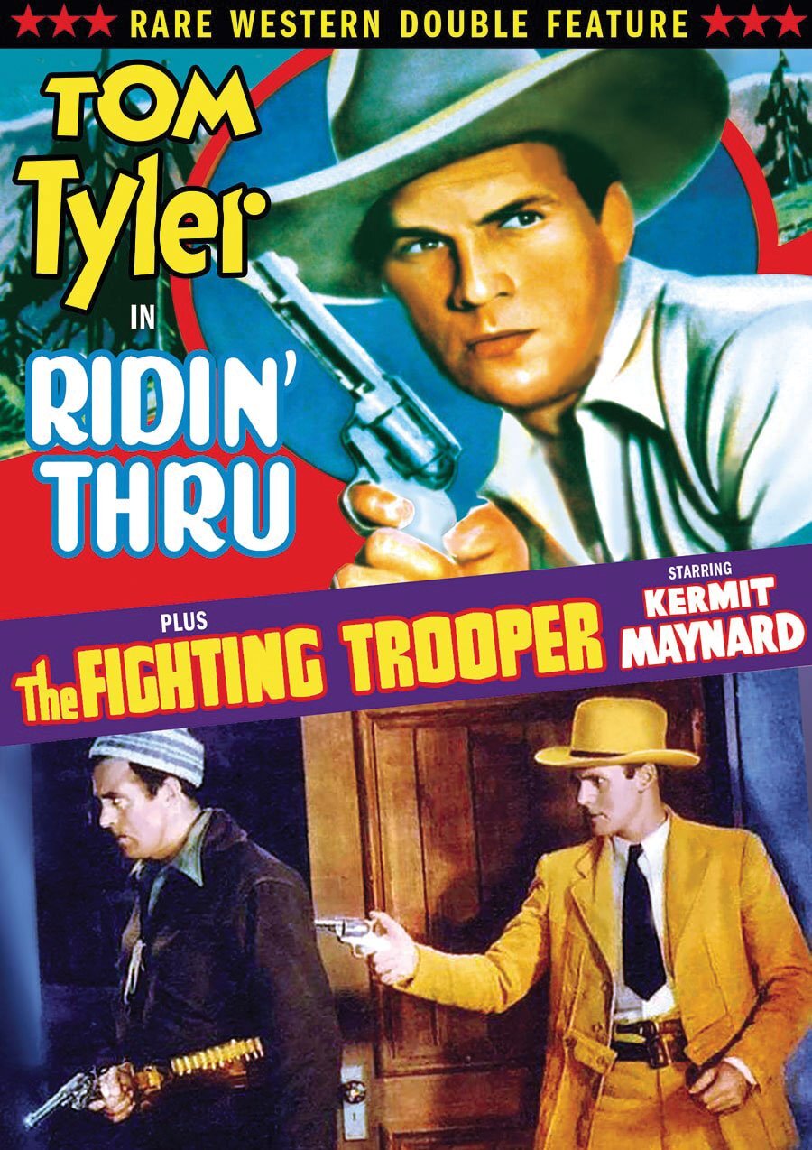Rare Western Double Feature: Ridin' Thru (1934)/The Fighting Trooper (1934 (DVD)
