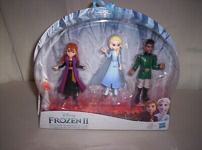  Disney Frozen Anna, Elsa, & Mattias Small Dolls 3 Pack Inspired  by The Frozen 2 Movie : Toys & Games