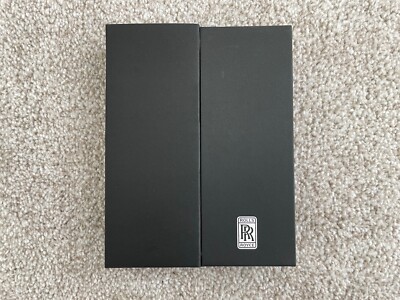 Rolls Royce The Collection Gloss Black Ballpoint Pen With Gift Box