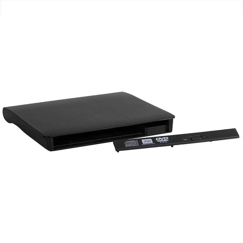 9.5mm Optical Drive Enclosure Slilm SATA DVD CD Burner to USB 3.0 Converter Case - Image 3 of 4