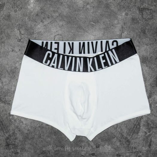 Calvin Klein Mens Intense Power Micro Low Rise Trunk Underwear XL White