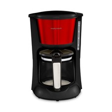 Morphy Richards Filter Coffee Machine 1.2L Equip Red & Black 162503 Coffee Maker