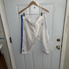 NIKE Fabrycznie nowe z metką Stock Vapor Untouchable Niebieskie Białe Drużynowe spodnie piłkarskie Męskie 3XL