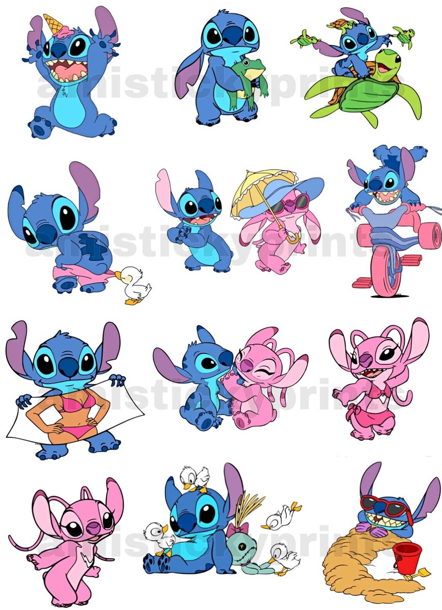 Line Stickers Lilo And Angel