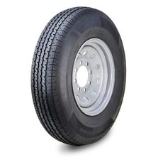 Fc Trailer Tire Assembly St22590r16 14-ply Silver Mod Rim 8 Lug On 6.5 Fc Trailer Tire Assembly St22590r16 14-ply Silver Mod Rim 8 Lug On 6.5