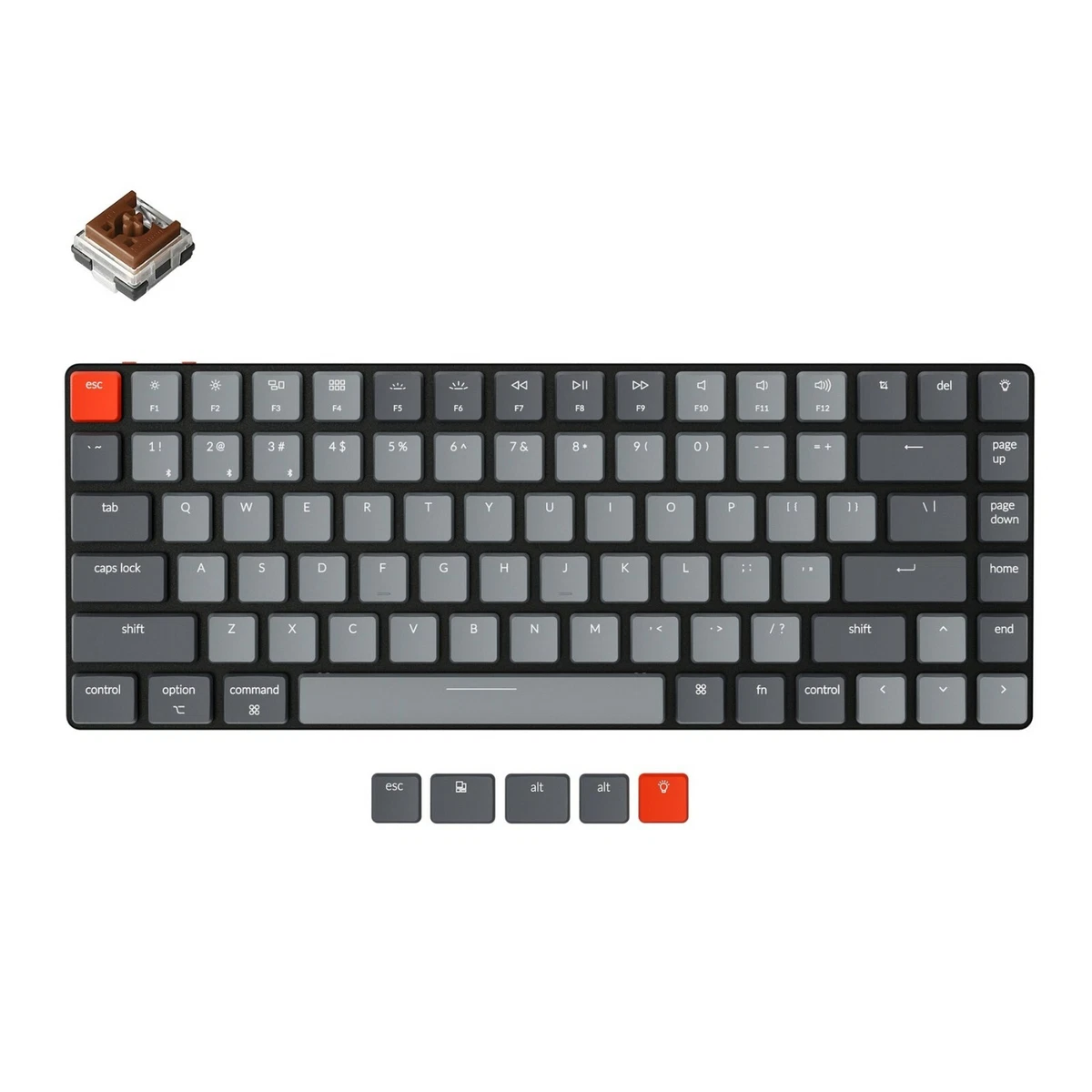 Keychron K3 Ultra-slim Hot-Swap Bluetooth Optical Switch Keyboard 