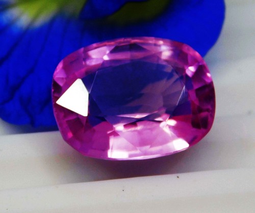 18.22 Ct Natural Brazilian Pink Kunzite Cushion Cut Certified Loose Gemstone - Picture 6 of 7