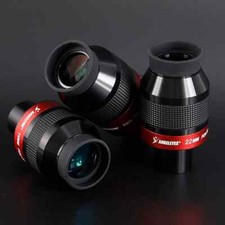 1.25''FMC Coating 70  Ultra Wide Angle Eyepiece Flat Field Flush Focus 7/14/22mm