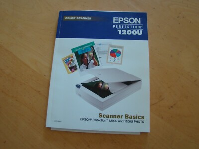 EPSON PERFECTION 1200U COLOR SCANNER BASICS 1999 USER GUIDE | eBay