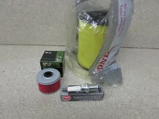 07-13 HONDA TRX420 RANCHER 420 FA FE FM TM TUNE UP KIT AIR OIL FILTER SPARK PLUG