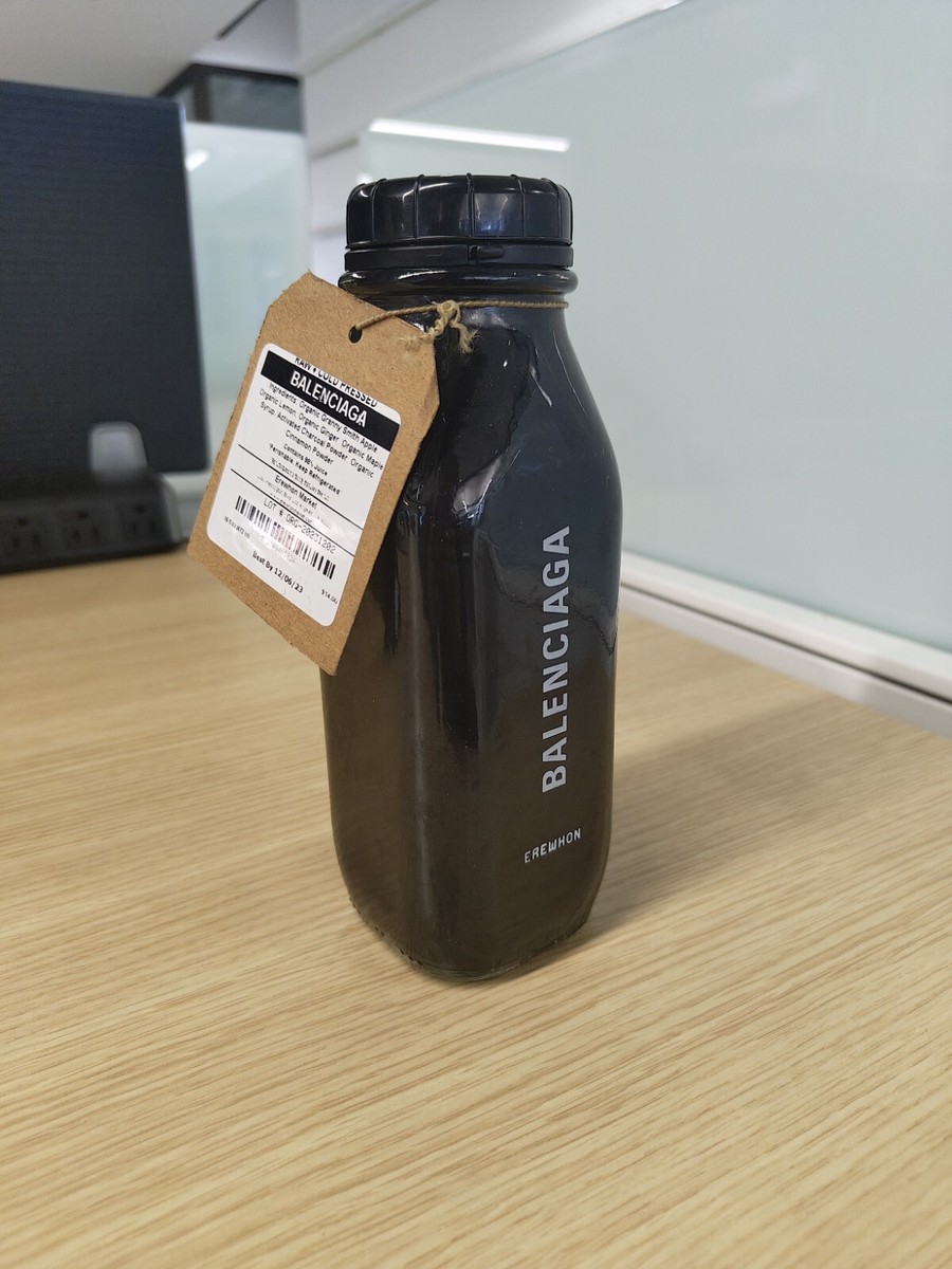 Balenciaga x Erewhon Glass Bottle | eBay