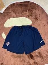 NIKE VTG Y2K ERA USA TEAM SOCCER MENS S LINED ATHLETIC SHORTS World Cup Futbol