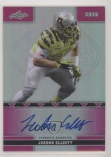 2016 Leaf US Army All-American Bowl Pink Prismatic 16/20 Jordan Elliott Auto 2u6