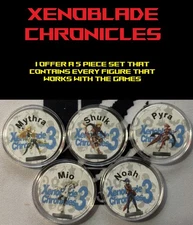 5Pc Xenoblade Chronicles Amiibo NFC Cards/Coins