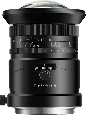 TTArtisan Tilt-Shift 17mm F4 Full Frame Ultra-Wide Angle Lens for Fuji GFX Mount