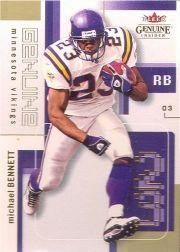 2003 Fleer Genuine Insider #51 Michael Bennett - FB