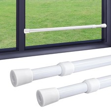 2 Pack Window Security Bars Adjustable Sliding Glass Door Lock Bars 15.7''-27...