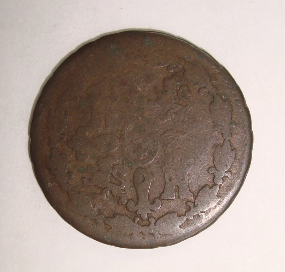 1787 Spain Copper 4 Maravedis G - Image 2 of 3