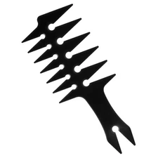 Hair Wide Tooth Comb - Double Sided Detangling for Men's 27cm x 9cm 