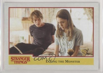 2018 Topps Stranger Things Nancy Wheeler Jonathan Byers Luring the Monster 0b3