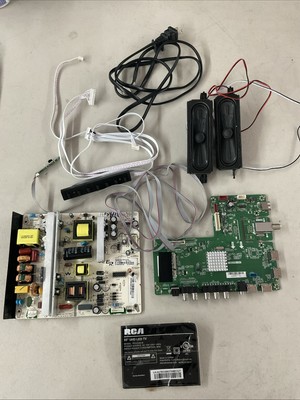 RCA RTU5540-B Power Supply Board Repair Parts Kit Tested Working