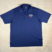 Adidas 2013 New Orleans Pelicans Golf Polo X-Large Embroidered Logo
