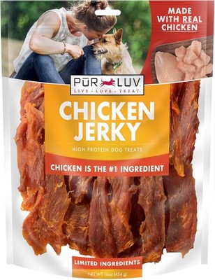 Real Chicken Jerky Dog Treats   Protein Rich Chew Snacks