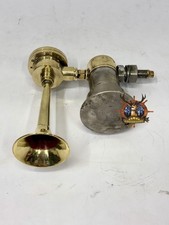Vintage Authentic Brass and Iron Ship Salvaged Air Horn Marine Nautical Piece